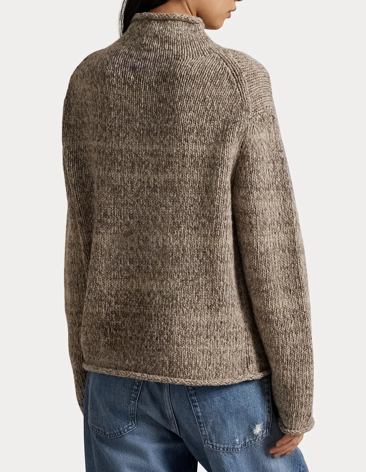 FLAG WOOL-BLEND TURTLENECK SWEATER