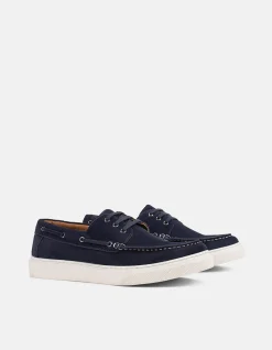 FLARE SUEDE BOAT SHOE