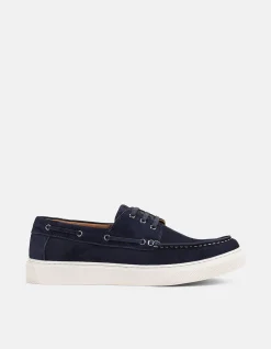 FLARE SUEDE BOAT SHOE