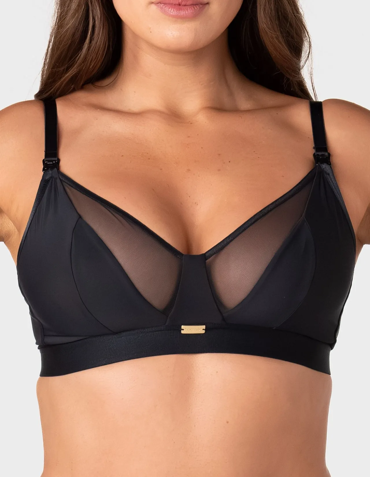 Flawless Full Cup Plunge Nursing Bra