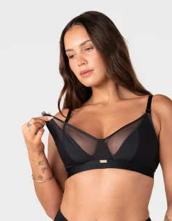 Flawless Full Cup Plunge Nursing Bra