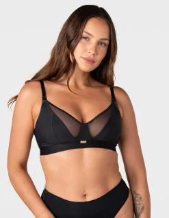 Flawless Full Cup Plunge Nursing Bra