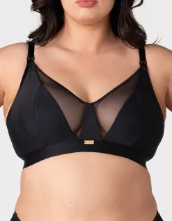 Flawless Full Cup Plunge Nursing Bra