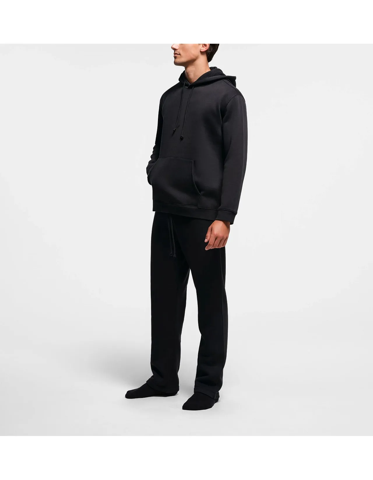 FLEECE LOUNGE HOODIE