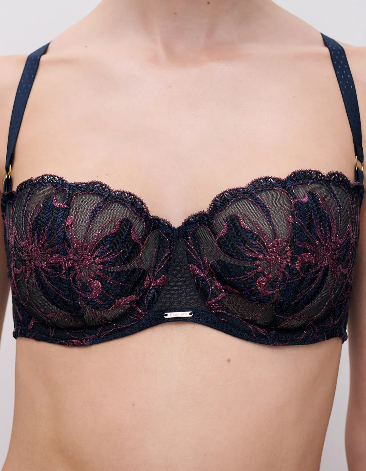 FLEURS SIGNATURE T-SHIRT PLUNGE BRA