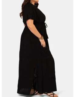 Floating Clouds Maxi Dress