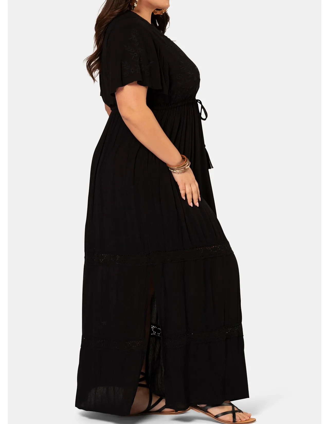 Floating Clouds Maxi Dress