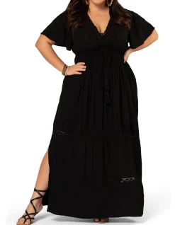 Floating Clouds Maxi Dress