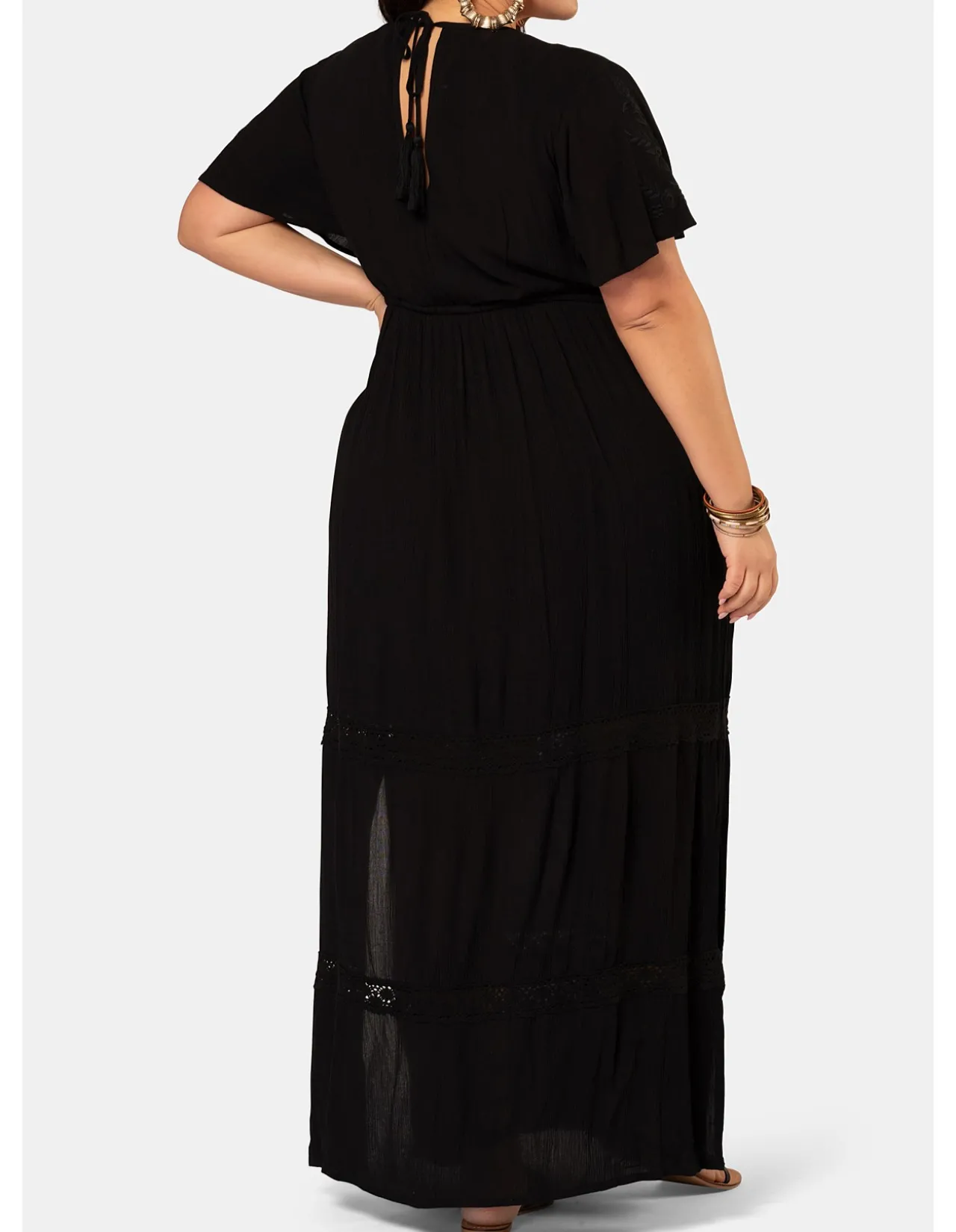 Floating Clouds Maxi Dress