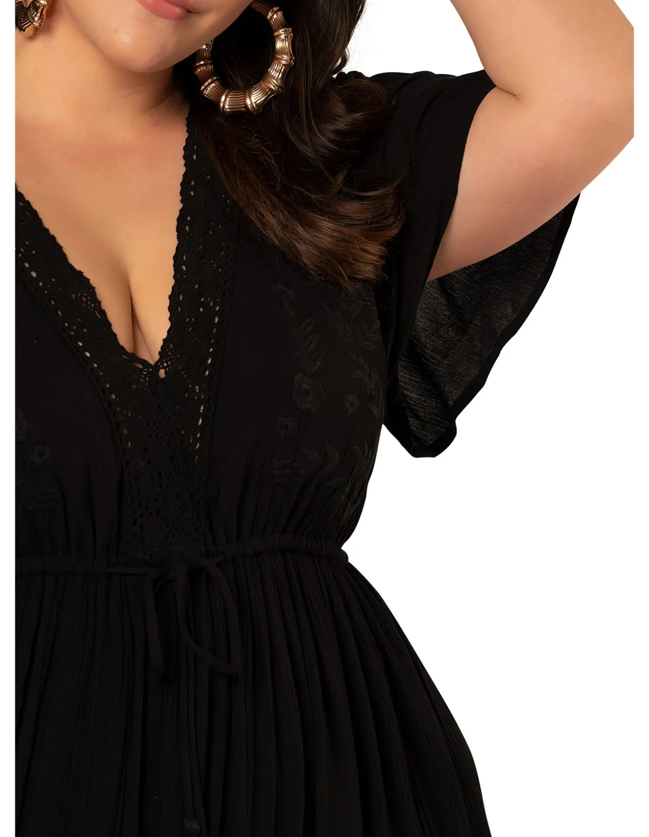 Floating Clouds Maxi Dress