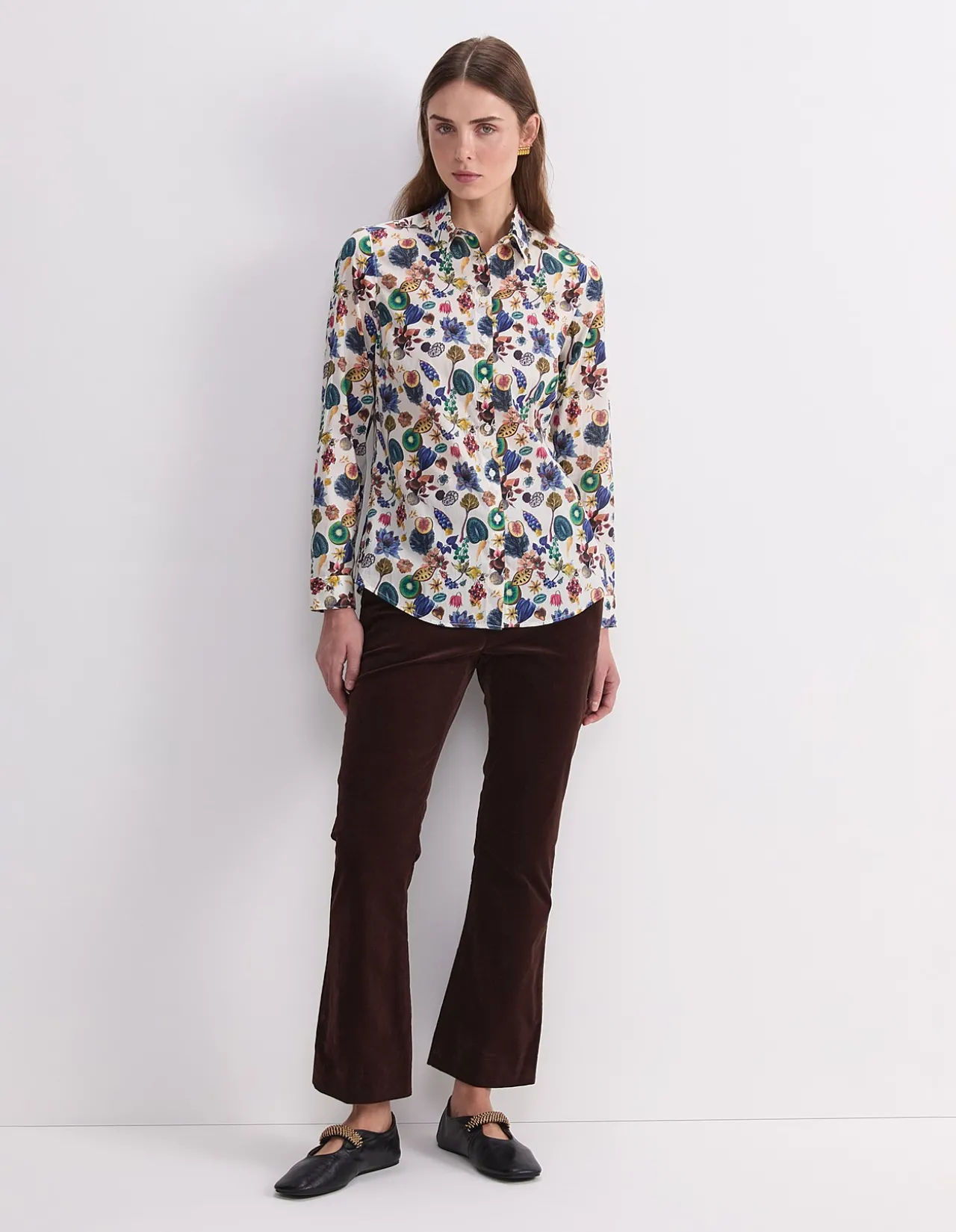 FLORAL EARTH LIBERTY SHIRT