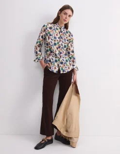 FLORAL EARTH LIBERTY SHIRT