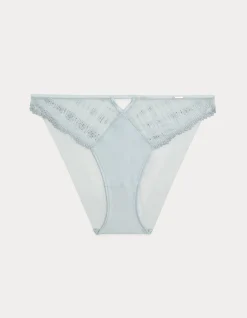 Florence Embroidery High Leg Brief