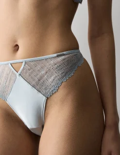 Florence Embroidery High Leg Brief