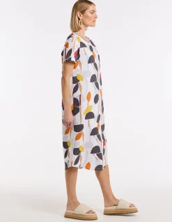 Floriade Dress with Exclusive Print and Pockets