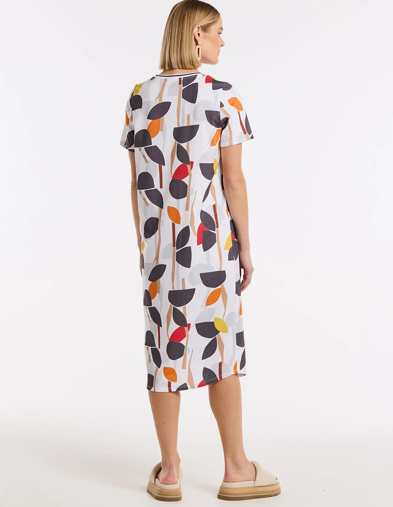 Floriade Dress with Exclusive Print and Pockets