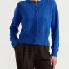 FLUFFY KNIT CARDIGAN