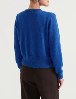 FLUFFY KNIT CARDIGAN