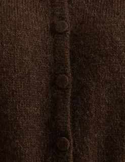 FLUFFY KNIT CARDIGAN