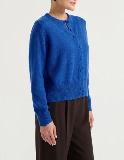 FLUFFY KNIT CARDIGAN