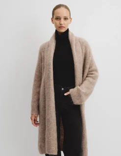 Fluffy Longline Cardigan