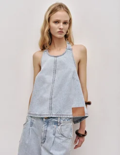 Flynn Denim Halter