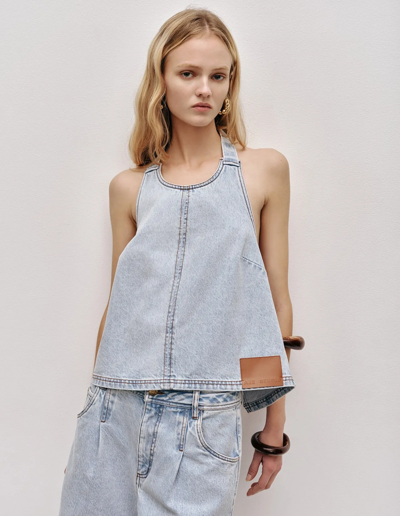 Flynn Denim Halter