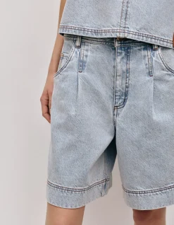 Flynn Longline Denim Short