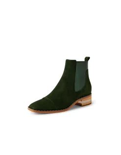 Forda Studded Trim Suede Chelsea Boots