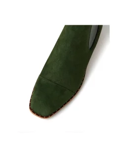 Forda Studded Trim Suede Chelsea Boots