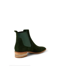 Forda Studded Trim Suede Chelsea Boots