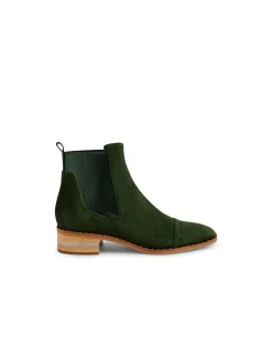 Forda Studded Trim Suede Chelsea Boots