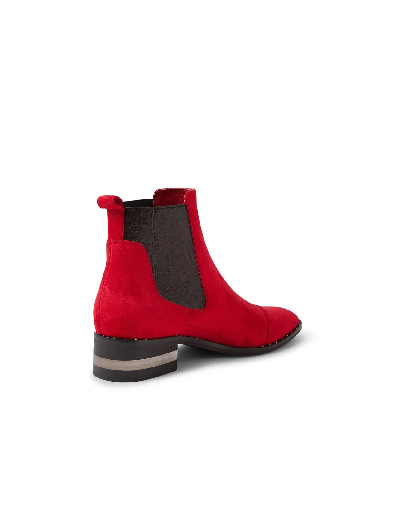 FORDA Suede Elastic Chelsea Boots