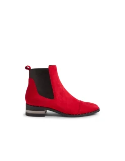 FORDA Suede Elastic Chelsea Boots