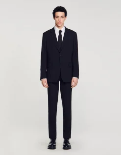 Formal Black Suit Jacket