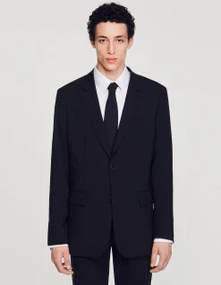 Formal Black Suit Jacket
