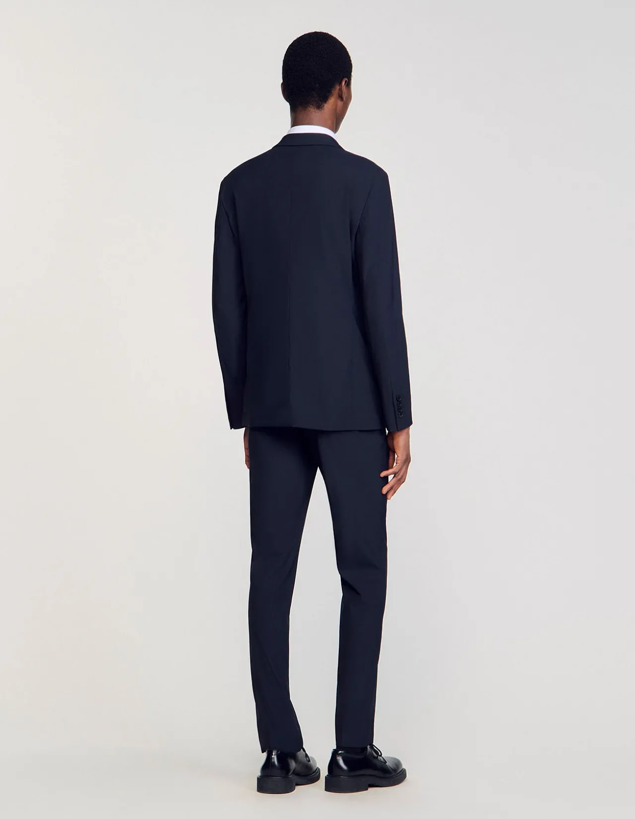 Formal Destructure Wool Stretch Jacket