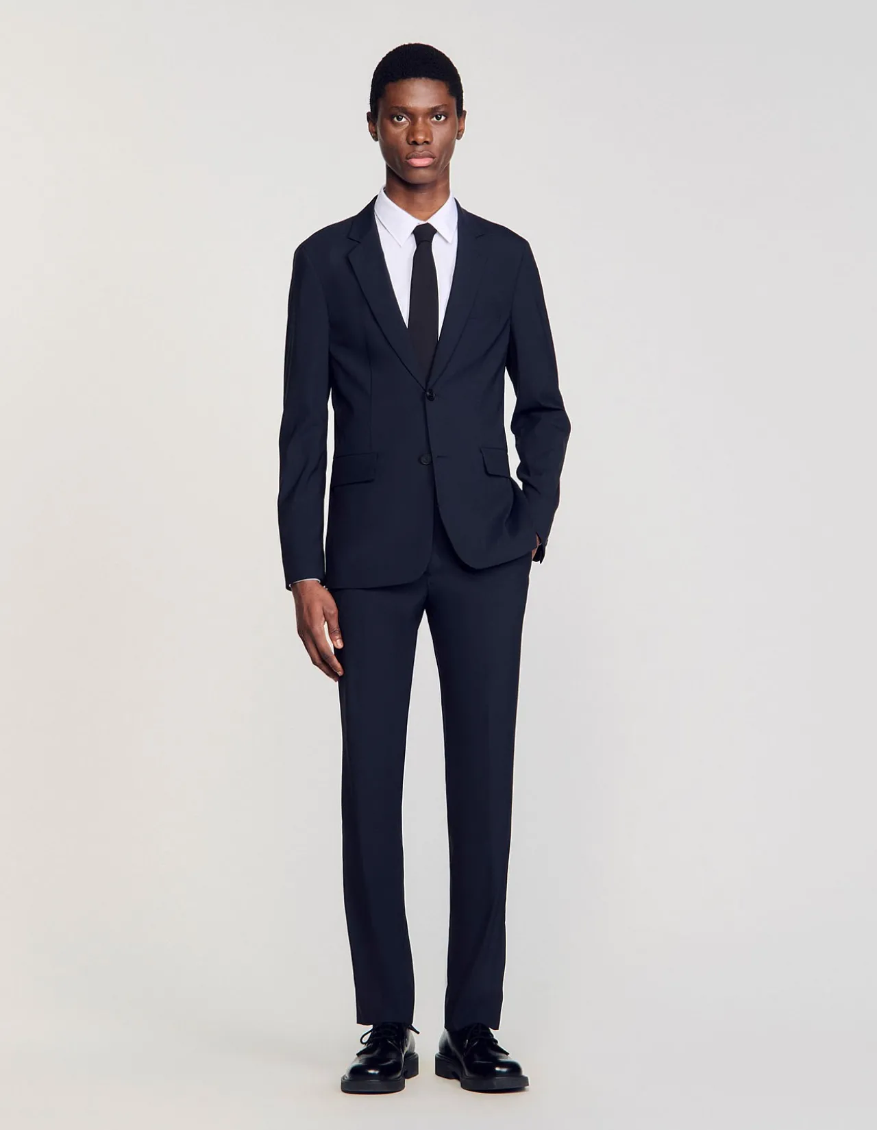 Formal Destructure Wool Stretch Jacket