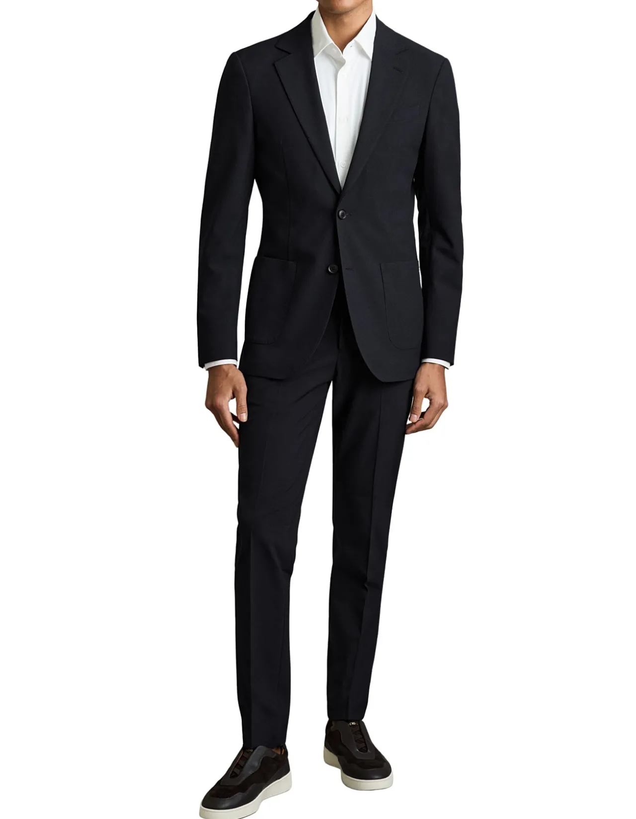 FOUND SB 2B NOTCH STRETCH BLAZER