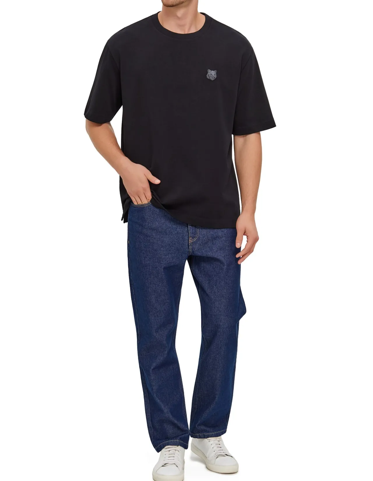 Fox Head Oversize Organic Cotton T Shirt
