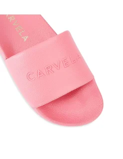 Frame Leather Slide Sandal