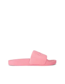 Frame Leather Slide Sandal
