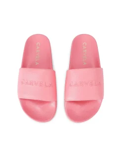 Frame Leather Slide Sandal