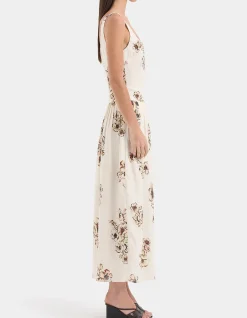 Freja Tiered Midi Dress
