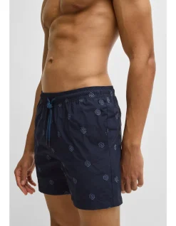 Fully lined swim shorts with Double B monograms