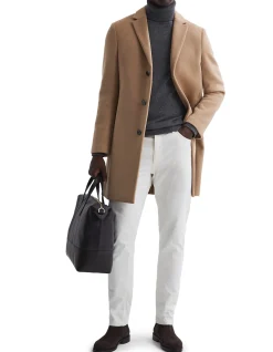 GABLESB WOOL BLEND OVERCOAT