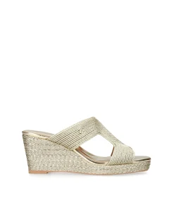 Gala Wedge 70 Leather Mule Sandal