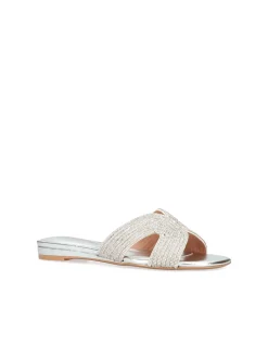 Gala Jewel Leather Mule Sandal