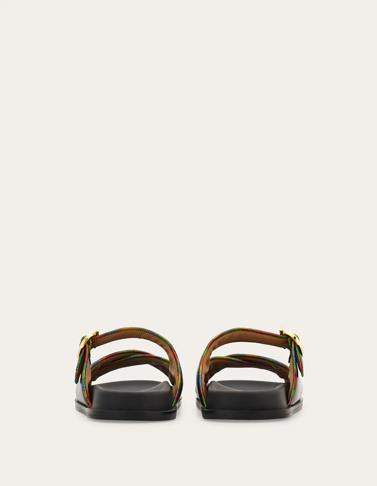 GANCINI ORNAMENT FLAT SANDAL