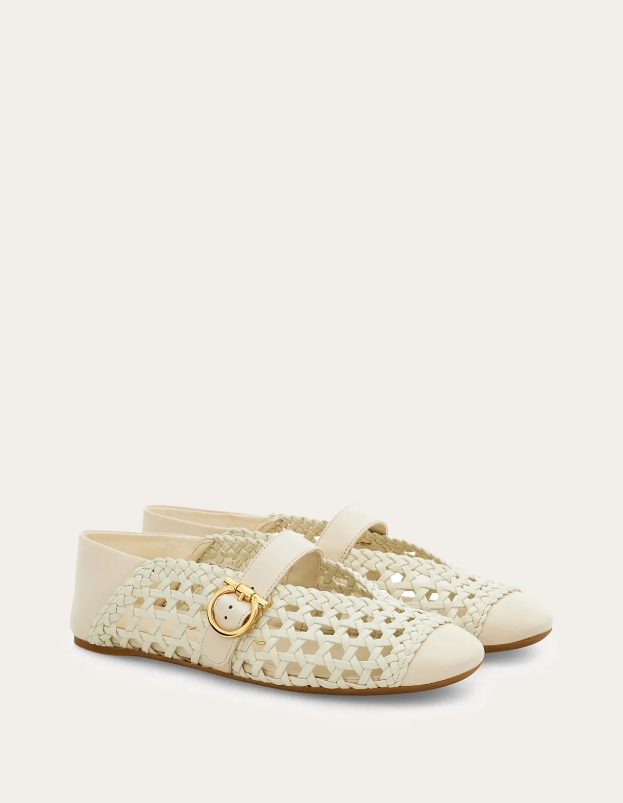 GANCINI BUCKLE BALLET FLAT